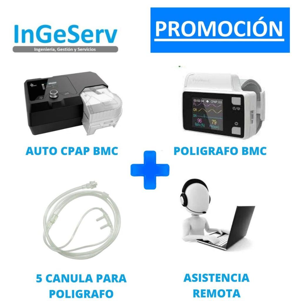 COMBO POLIGRAFO + AUTO CPAP BMC